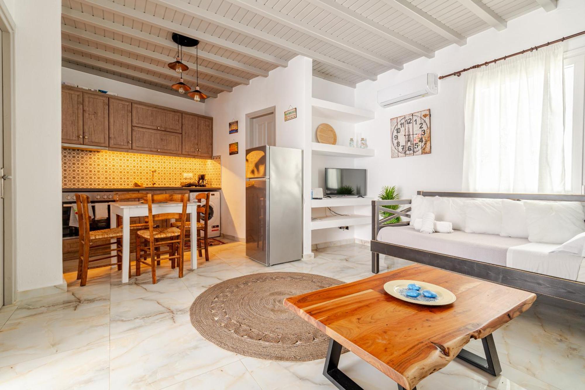 Elenitas Beach House In Ornos Extérieur photo