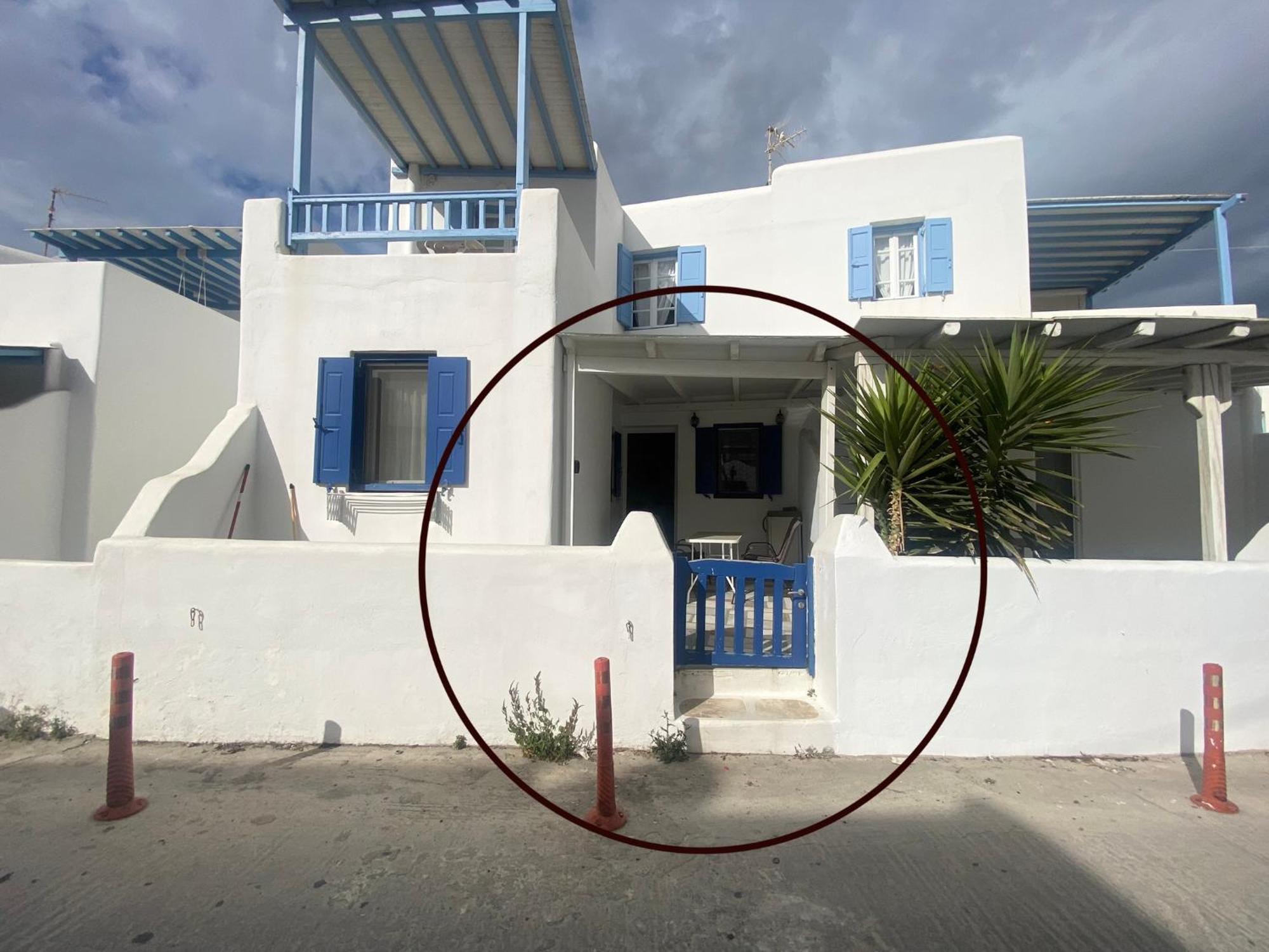 Elenitas Beach House In Ornos Extérieur photo